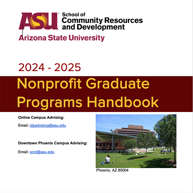 Nonprofit Graduate Programs Handbook