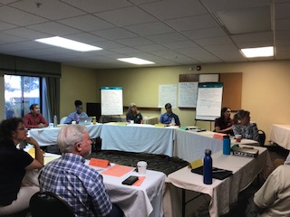 Focus groups with land management agencies and non-profits, June 2018