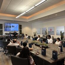 Students take part in orientation at the M Culinary Concepts Headquarters in Phoenix
