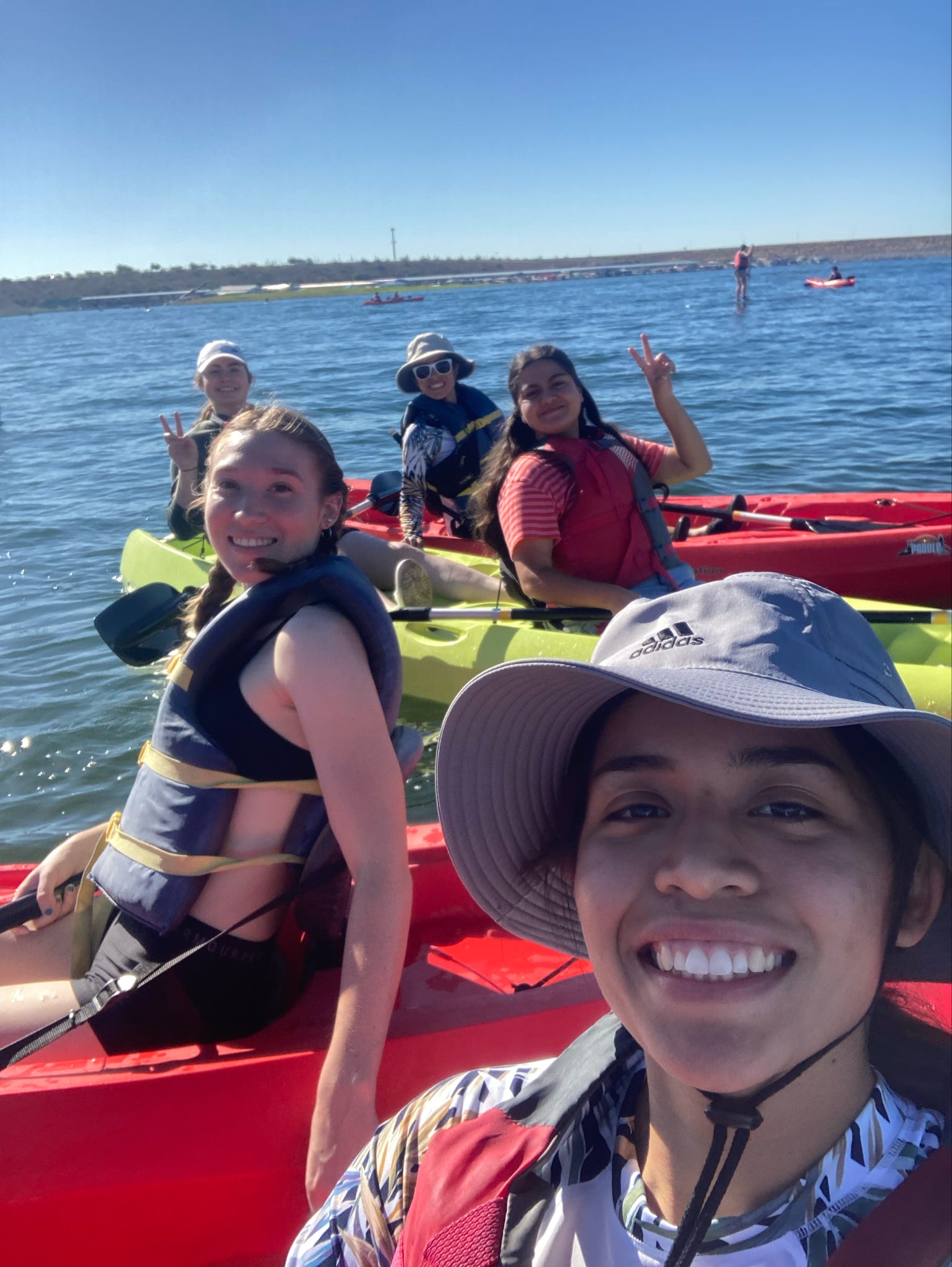 Kayaking on Lake Pleasant