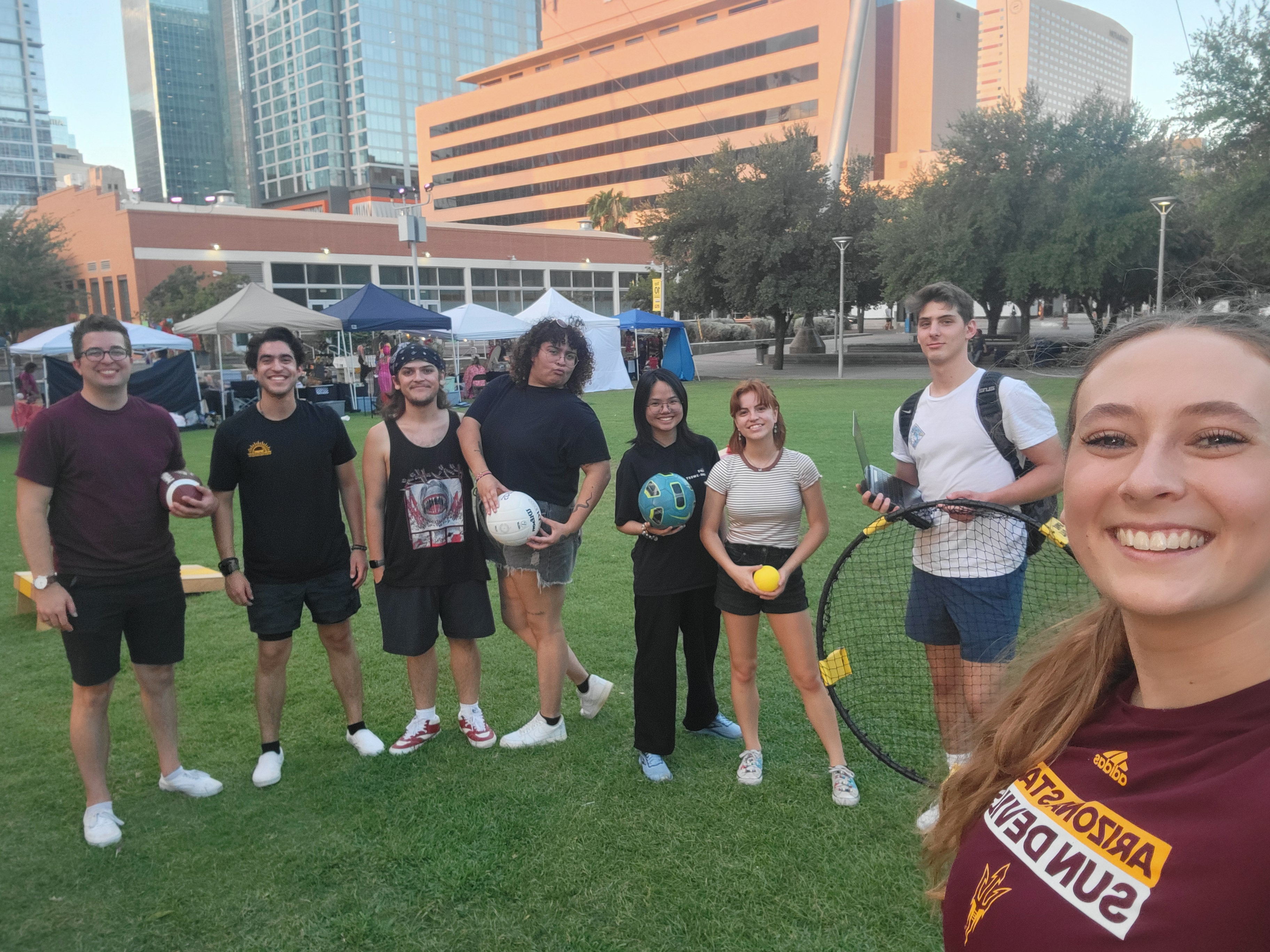 SPARC members at Civic Space Park