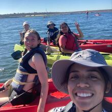 Kayaking on Lake Pleasant