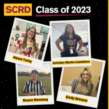 Photos of outstanding interns